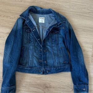 Old Navy Dark Blue Jean Jacket